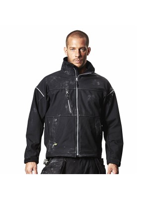Plain Profiling soft shell jacket Snickers Workwear 265 GSM